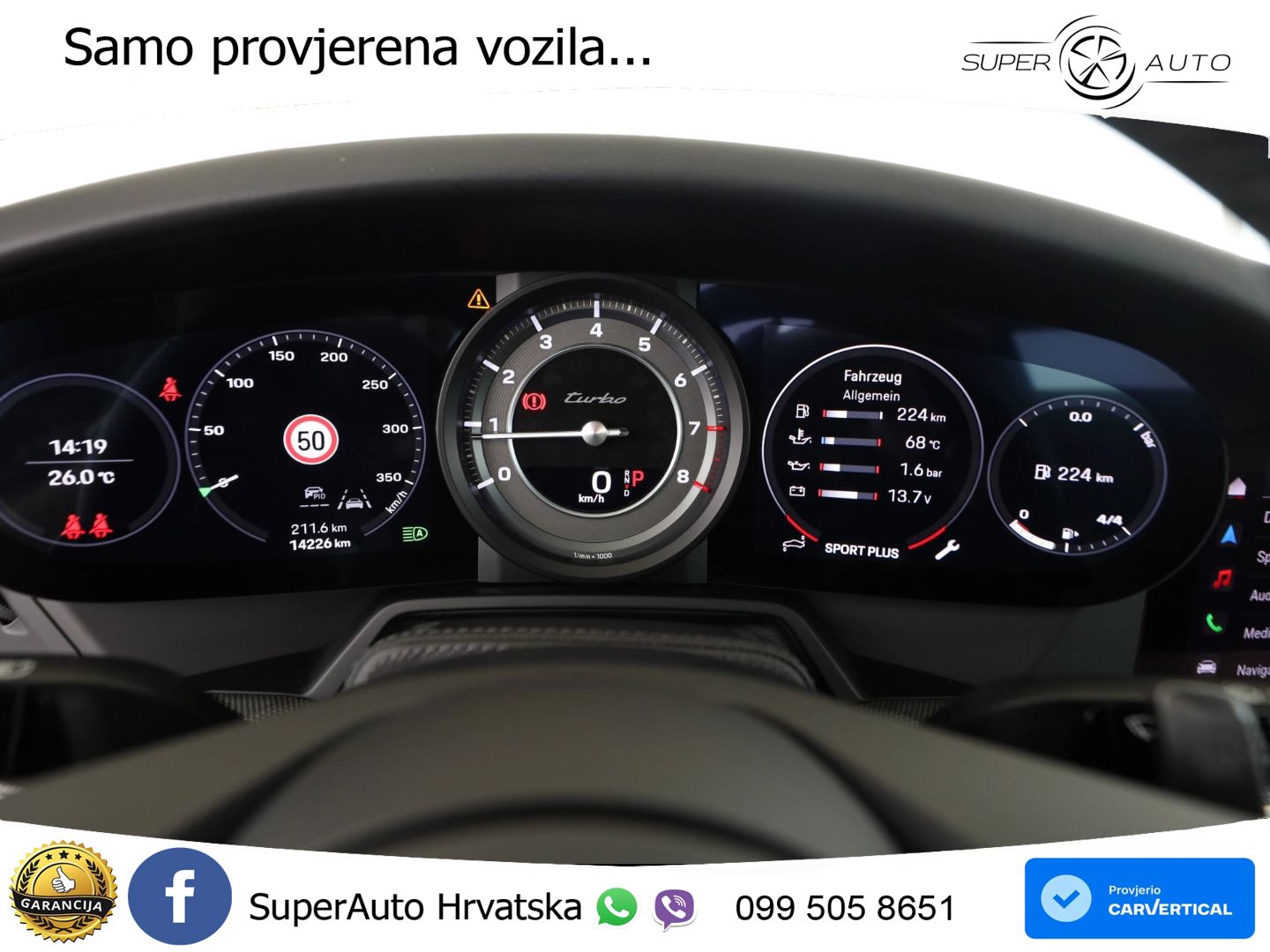 Porsche 911 Turbo Cabriolet 3.8 (580 KS) PDK LED+GR SJED+ACC