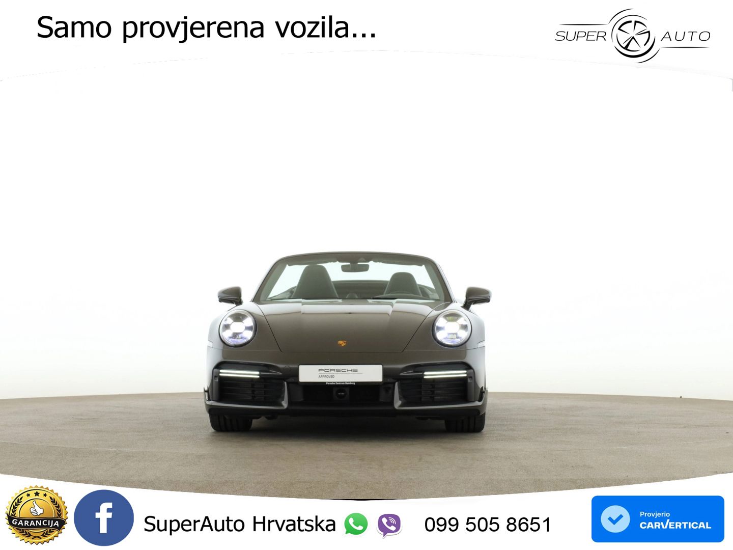 Porsche 911 Turbo Cabriolet 3.8 (580 KS) PDK LED+GR SJED+ACC