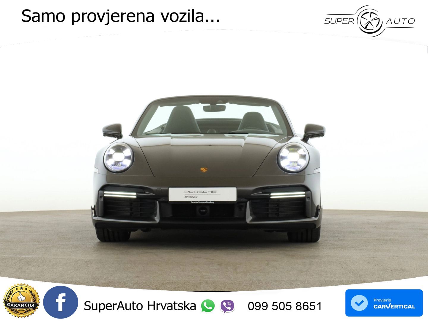 Porsche 911 Turbo Cabriolet 3.8 (580 KS) PDK LED+GR SJED+ACC