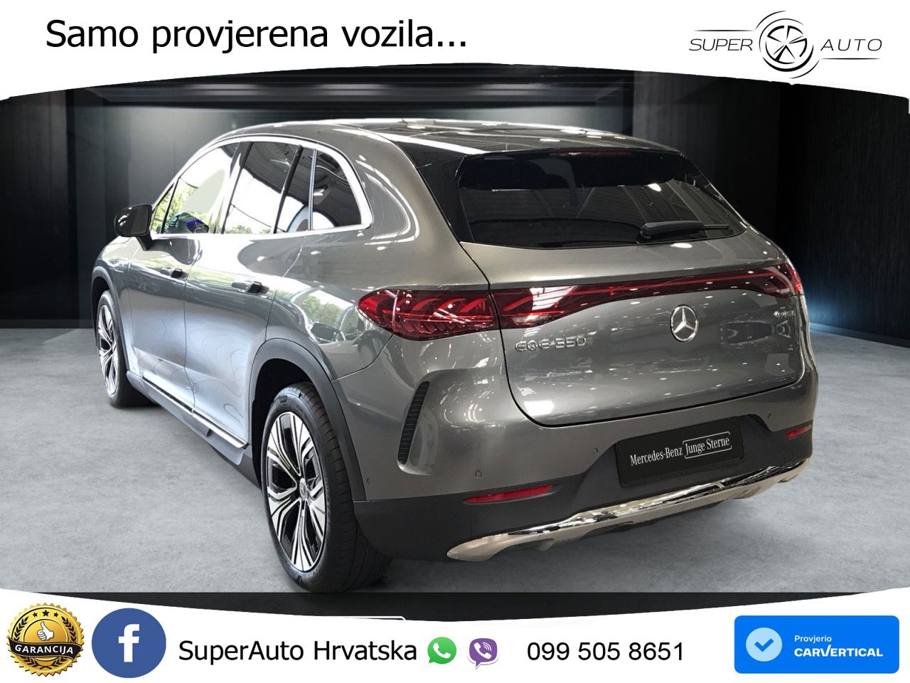 Mercedes EQE SUV 350 100 kWh (292 KS) 4MATIC ACC+GR SJED+360+PANO