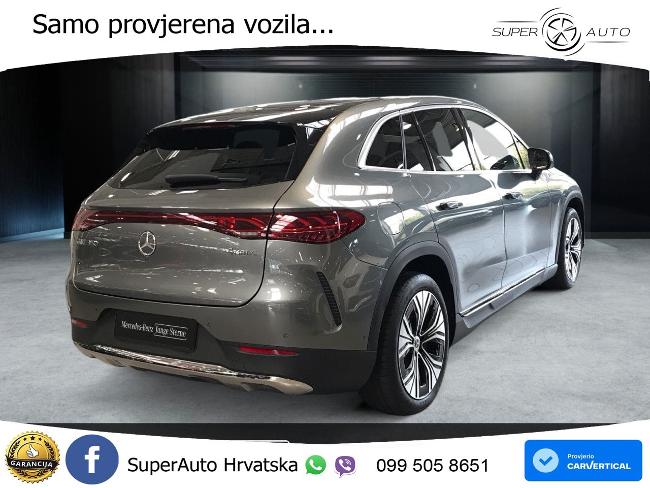 Mercedes EQE SUV 350 100 kWh (292 KS) 4MATIC ACC+GR SJED+360+PANO