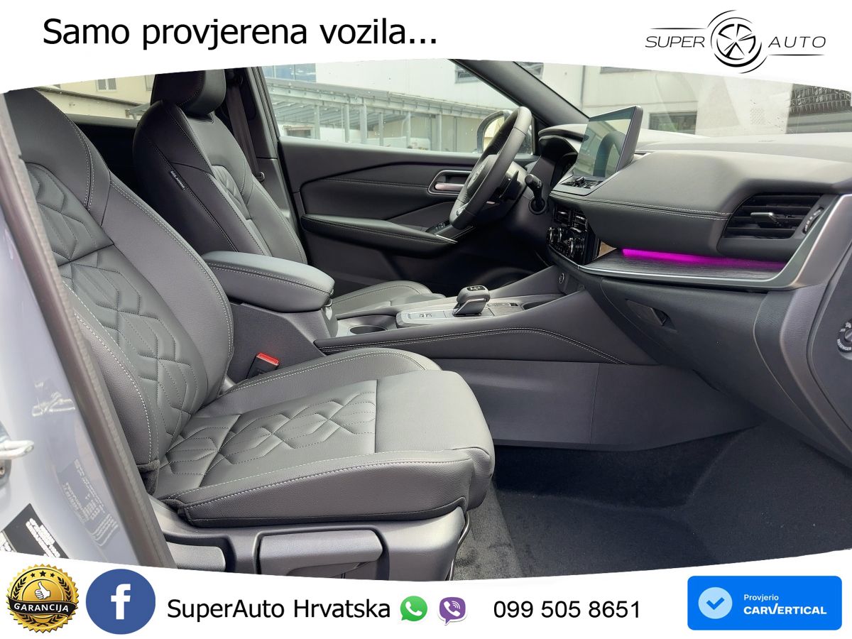 Nissan Qashqai 1.3 DIG-T (158 KS) Xtronic Tekna ACC+HEAD+GR SJED+360+PANO
