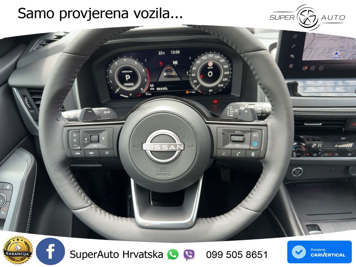 Nissan Qashqai 1.3 DIG-T (158 KS) Xtronic Tekna ACC+HEAD+GR SJED+360+PANO
