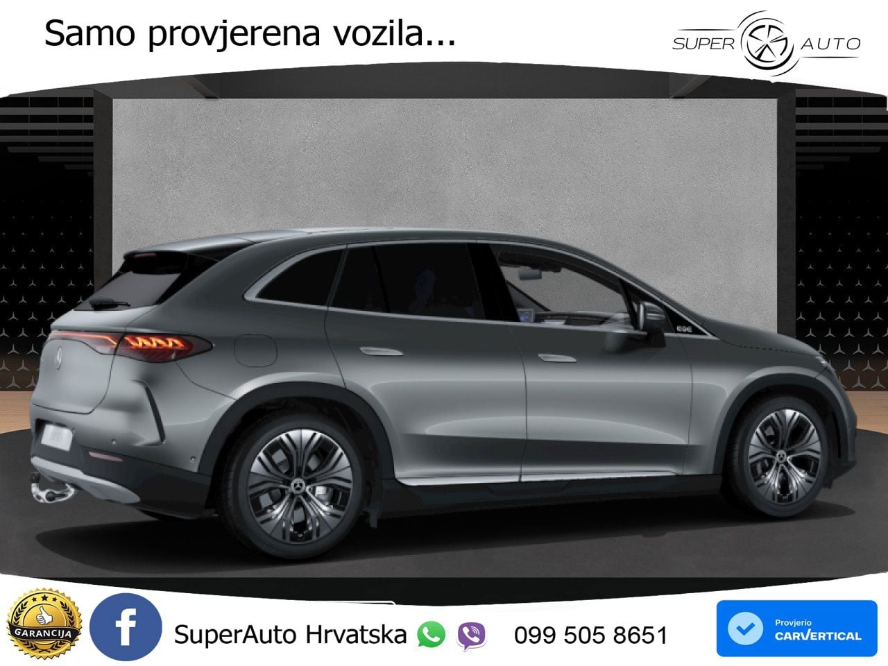 Mercedes EQE SUV 350+ 105 kWh (320 KS) LED+GR SJED+ACC