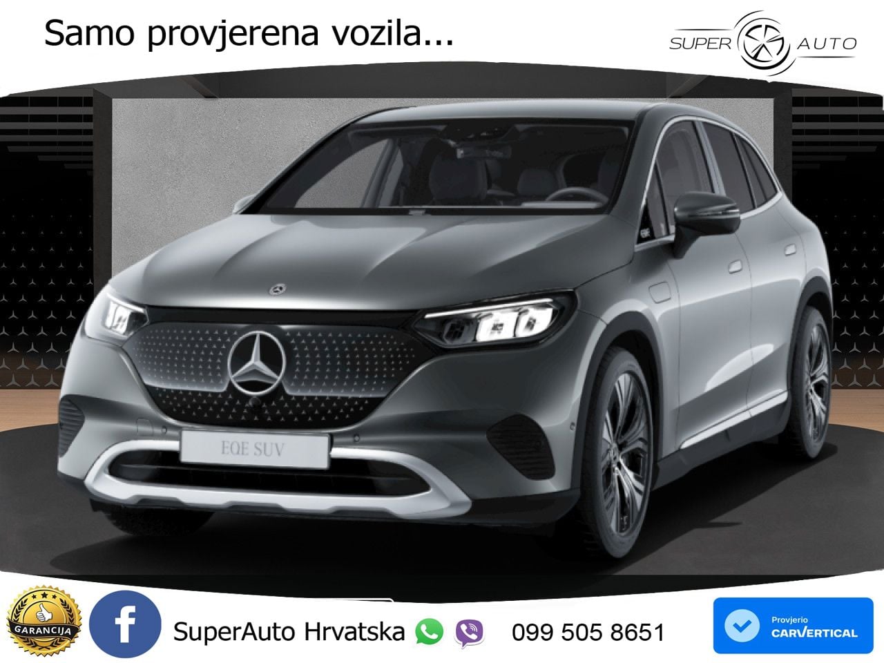 Mercedes EQE SUV 350+ 105 kWh (320 KS) LED+GR SJED+ACC