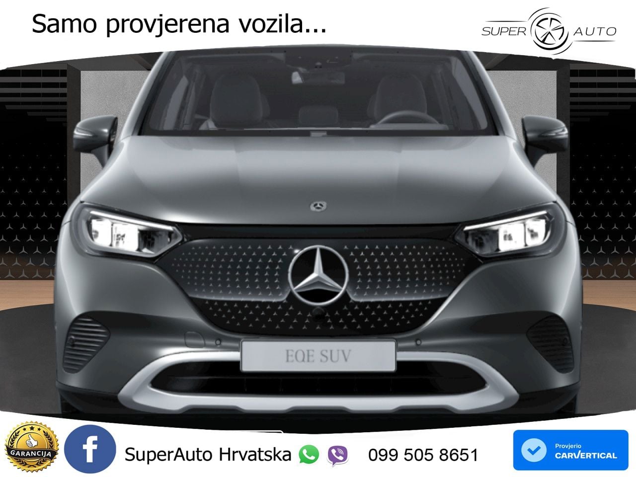 Mercedes EQE SUV 350+ 105 kWh (320 KS) LED+GR SJED+ACC