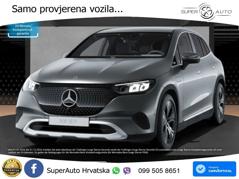 Mercedes EQE SUV 350+ 105 kWh (320 KS) LED+GR SJED+ACC