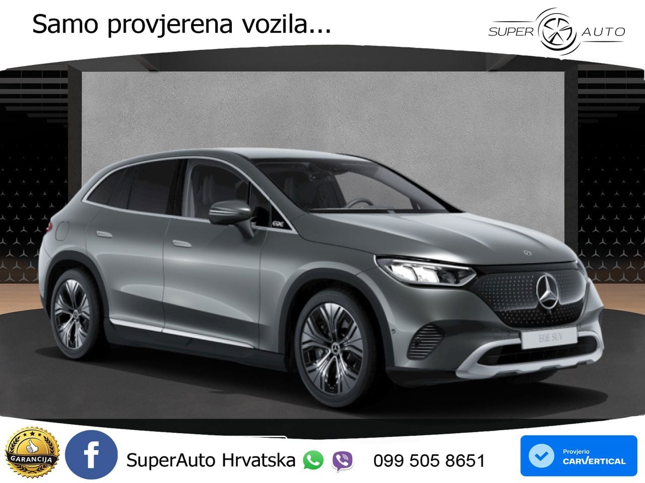 Mercedes EQE SUV 350+ 105 kWh (320 KS) LED+GR SJED+ACC