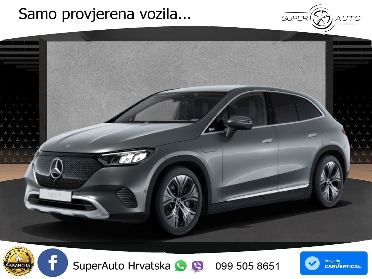 Mercedes EQE SUV 350+ 105 kWh (320 KS) LED+GR SJED+ACC