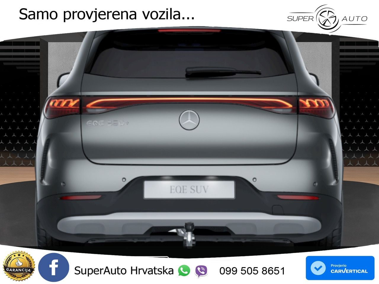 Mercedes EQE SUV 350+ 105 kWh (320 KS) LED+GR SJED+ACC