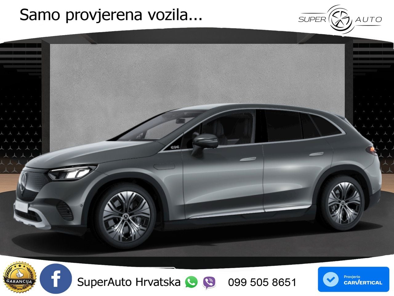 Mercedes EQE SUV 350+ 105 kWh (320 KS) LED+GR SJED+ACC