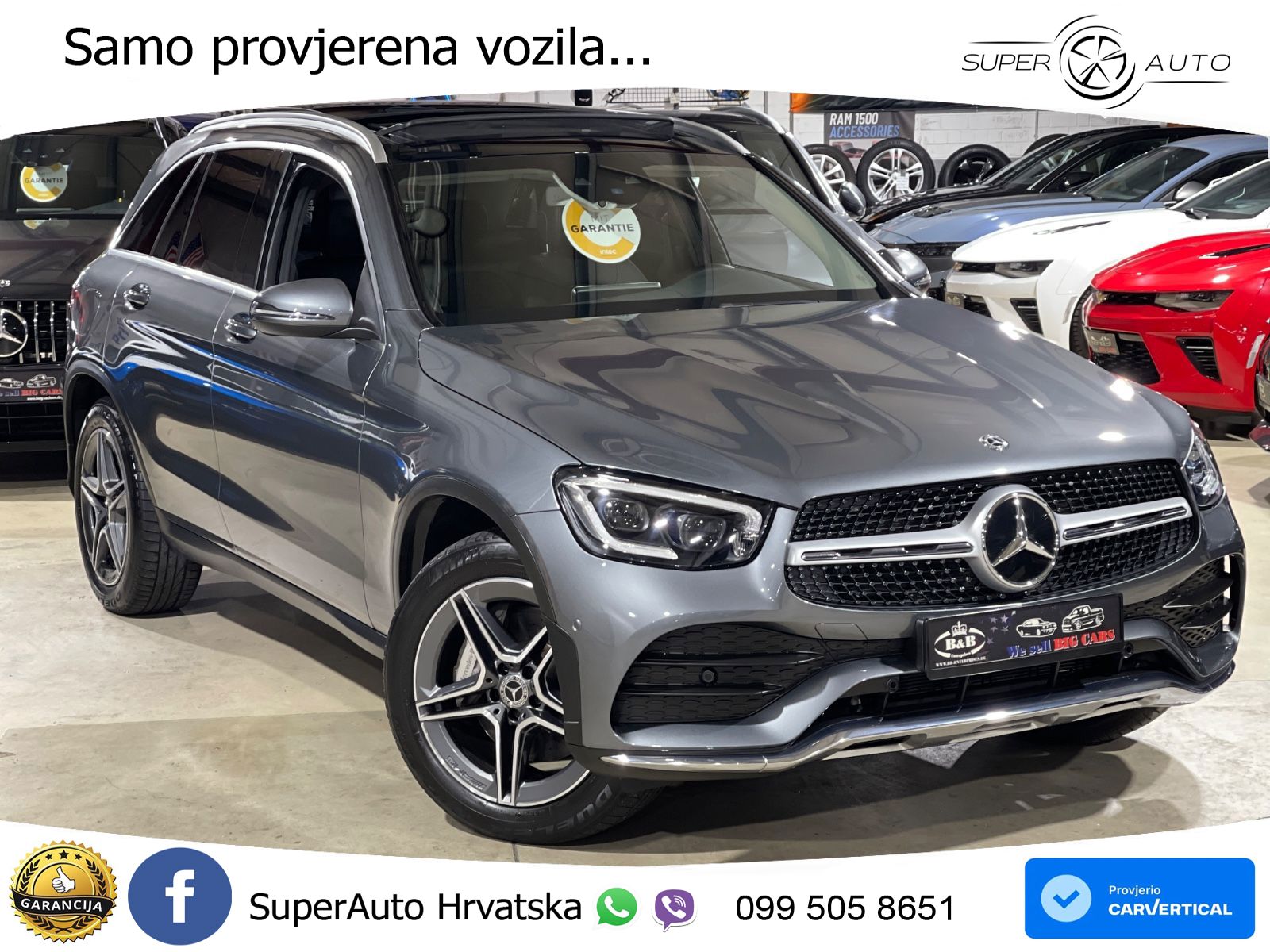 Mercedes GLC 300 (258 KS) 4MATIC 9G-TRONIC AMG LED+GR SJED+ACC