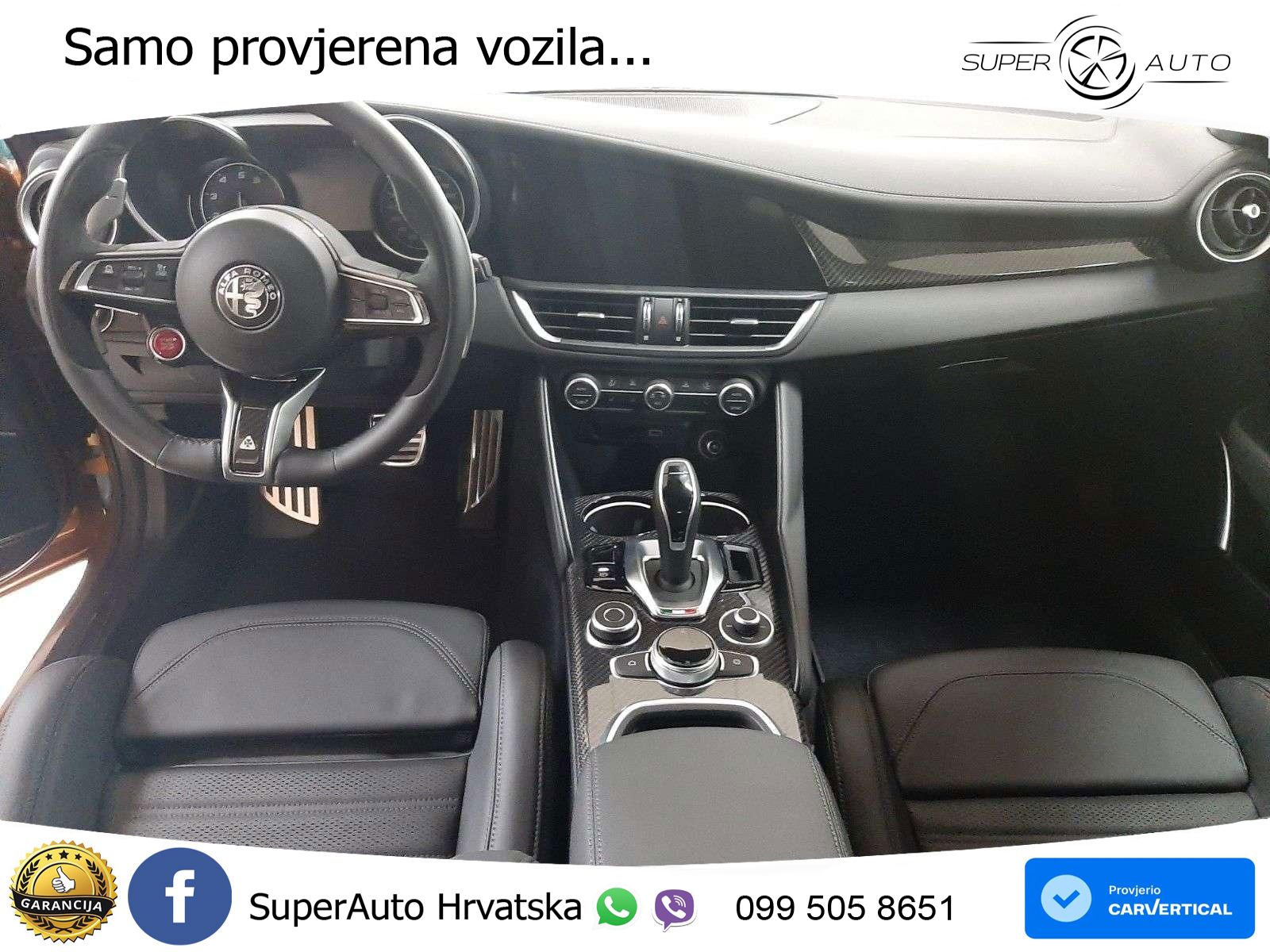 Alfa Romeo Giulia Quadrifoglio 2.9 V6 Bi-Turbo (520 KS) Automatic MATRIX+GR SJED+KAM