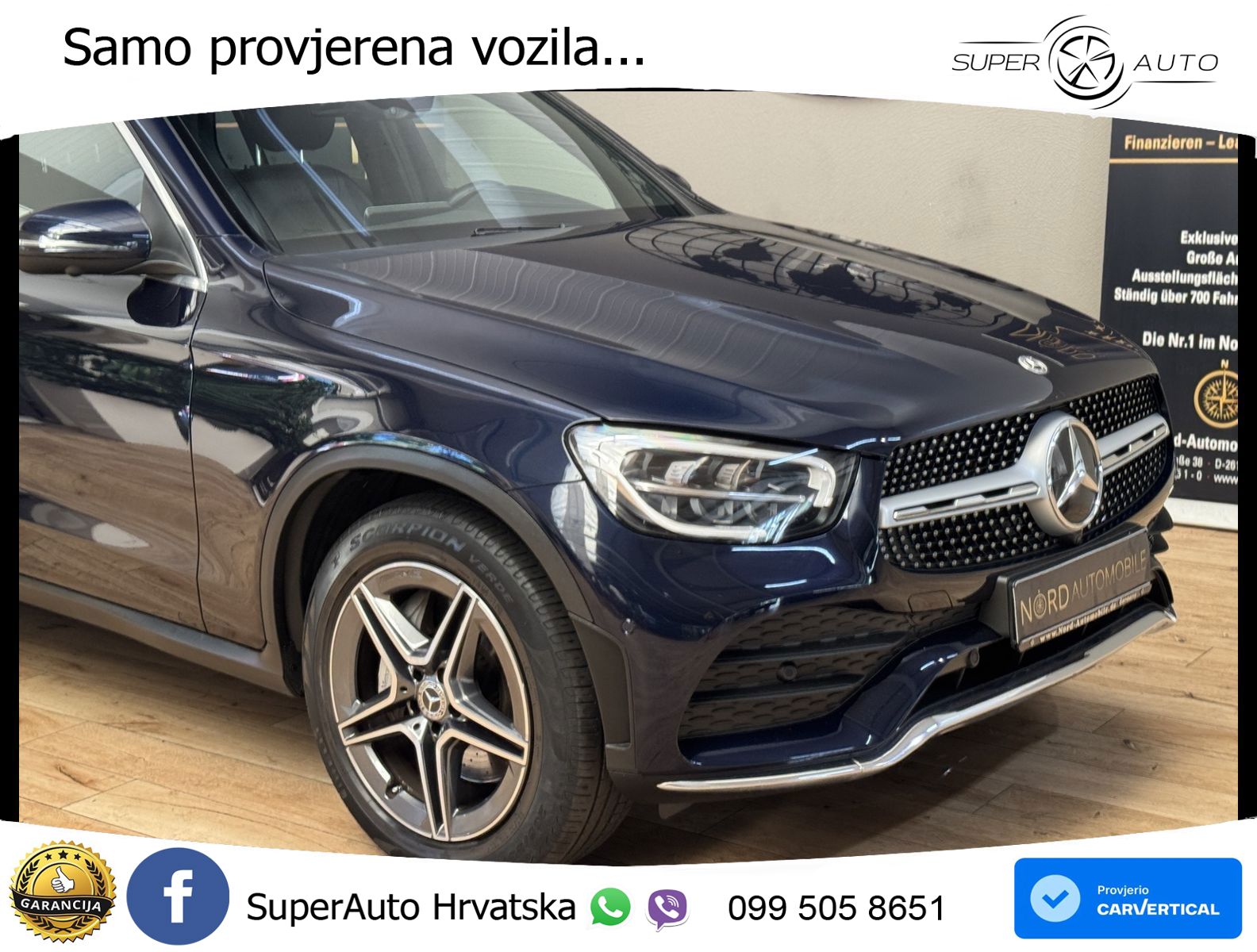 Mercedes GLC 200d (163 KS) 4MATIC G-TRONIC AMG LED+GR SJED+ACC