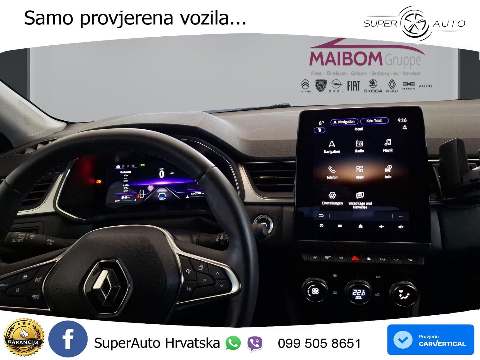 Renault Captur 1.3 TCe (140 KS) Techno LED+GR SJED+ACC
