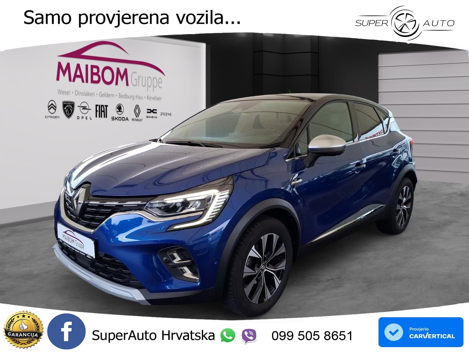 Renault Captur 1.3 TCe (140 KS) Techno LED+GR SJED+ACC
