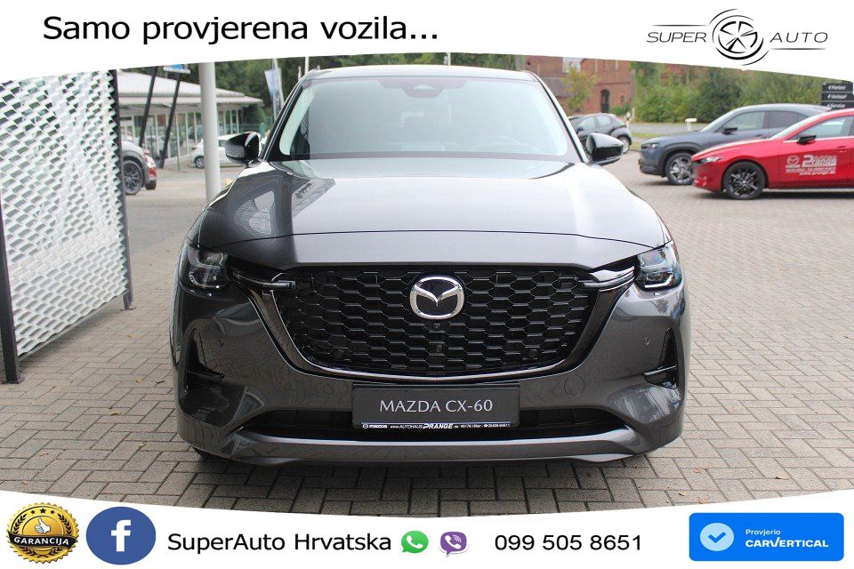 Mazda CX-60 3.3 e-Skyactiv D (254 KS) AWD Automatic MATRIX+GR SJED+KAM