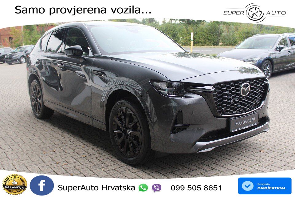 Mazda CX-60 3.3 e-Skyactiv D (254 KS) AWD Automatic MATRIX+GR SJED+KAM