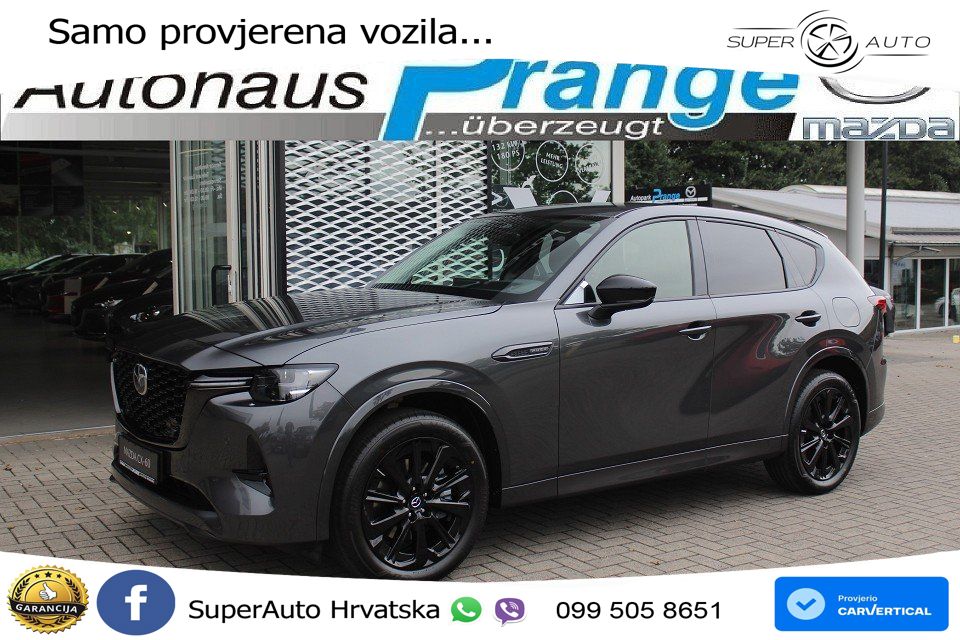 Mazda CX-60 3.3 e-Skyactiv D (254 KS) AWD Automatic MATRIX+GR SJED+KAM