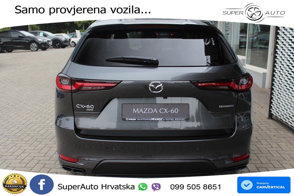 Mazda CX-60 3.3 e-Skyactiv D (254 KS) AWD Automatic MATRIX+GR SJED+KAM