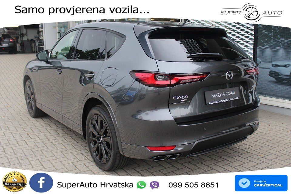 Mazda CX-60 3.3 e-Skyactiv D (254 KS) AWD Automatic MATRIX+GR SJED+KAM
