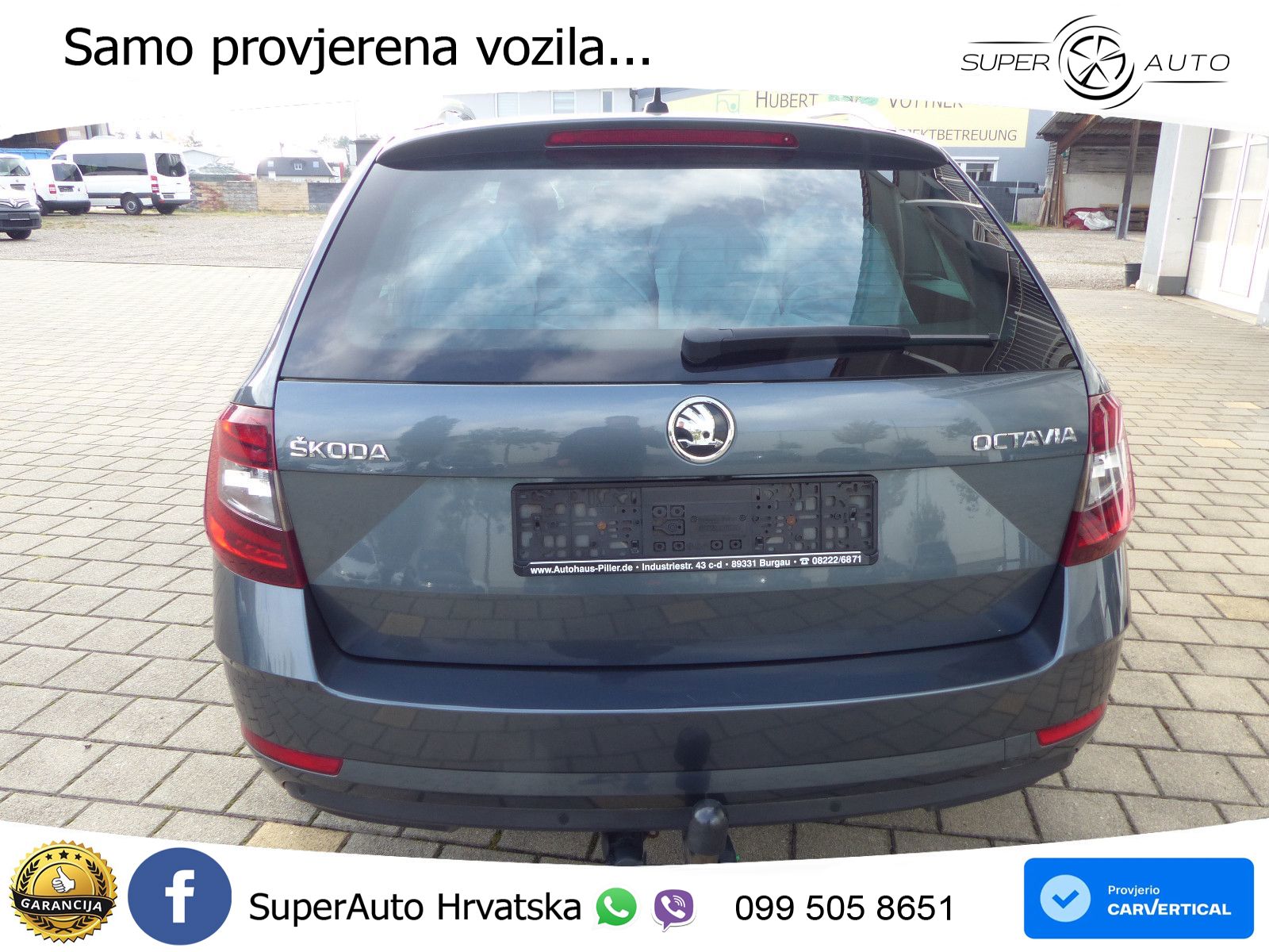 Škoda Octavia Combi 2.0 TDI (150 KS) DSG LED+GR SJED+ACC