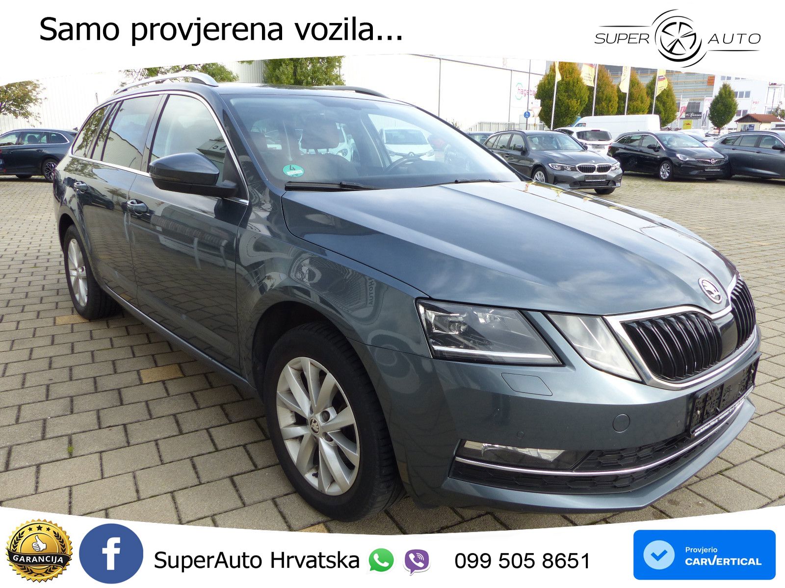 Škoda Octavia Combi 2.0 TDI (150 KS) DSG LED+GR SJED+ACC