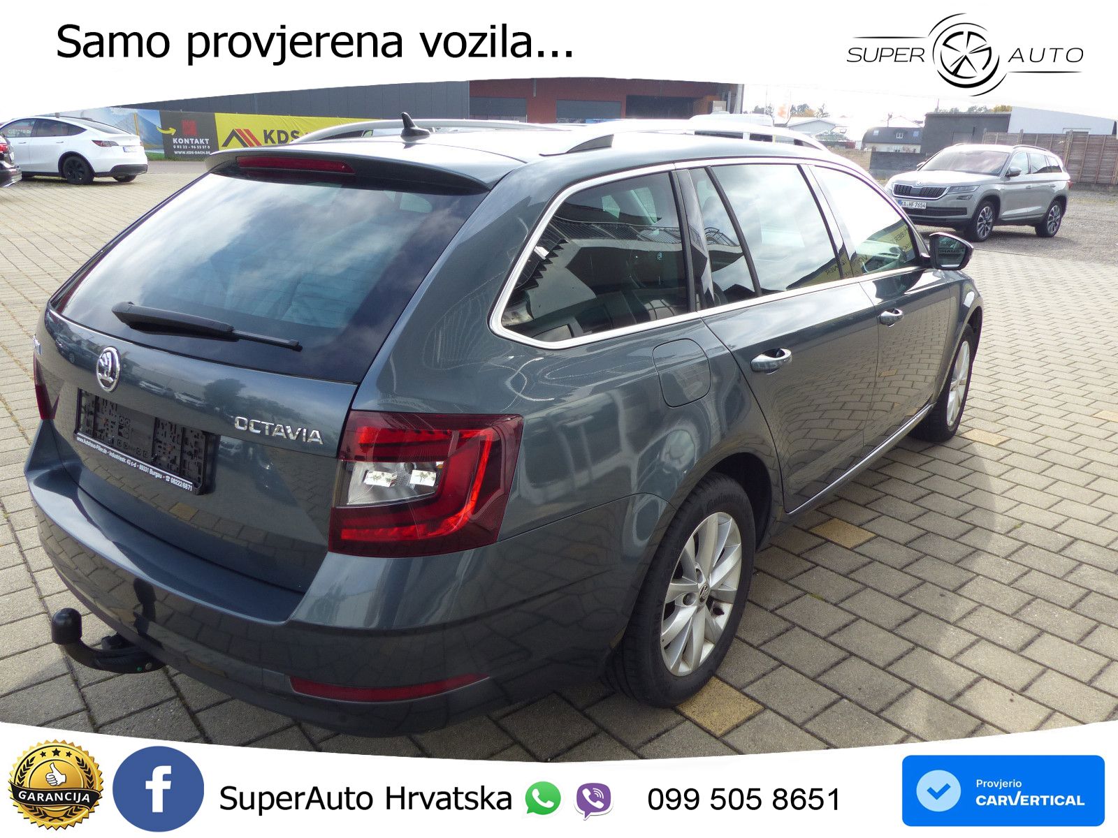 Škoda Octavia Combi 2.0 TDI (150 KS) DSG LED+GR SJED+ACC