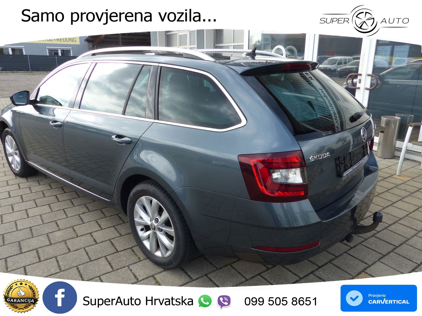 Škoda Octavia Combi 2.0 TDI (150 KS) DSG LED+GR SJED+ACC