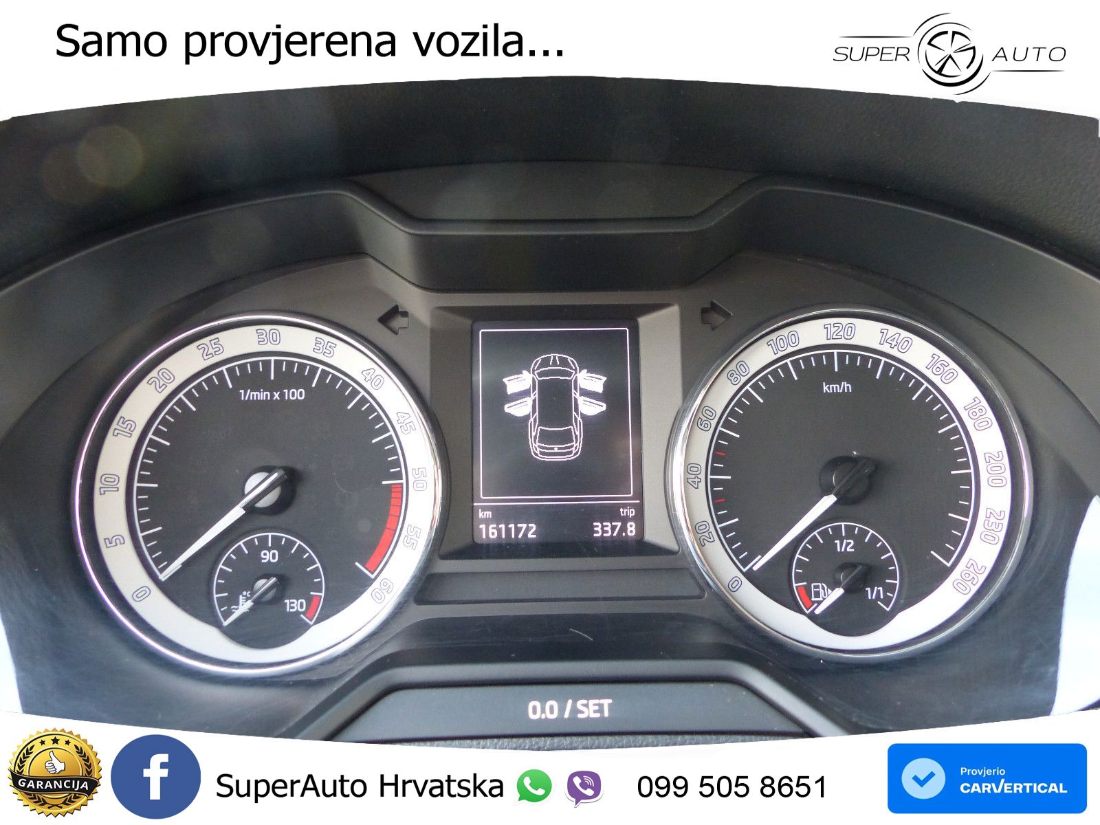 Škoda Octavia Combi 2.0 TDI (150 KS) DSG LED+GR SJED+ACC