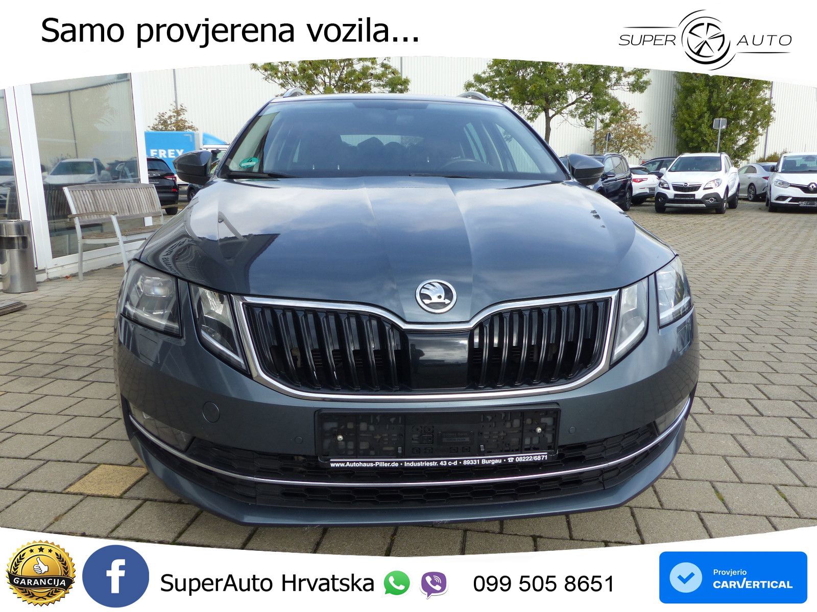 Škoda Octavia Combi 2.0 TDI (150 KS) DSG LED+GR SJED+ACC