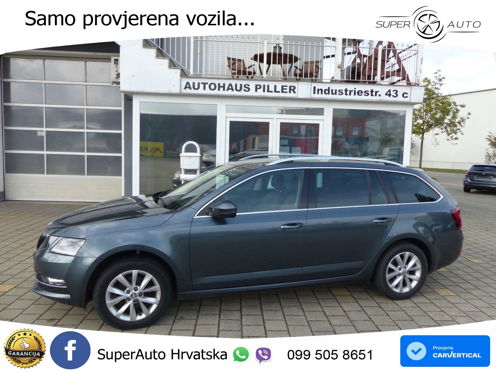 Škoda Octavia Combi 2.0 TDI (150 KS) DSG LED+GR SJED+ACC