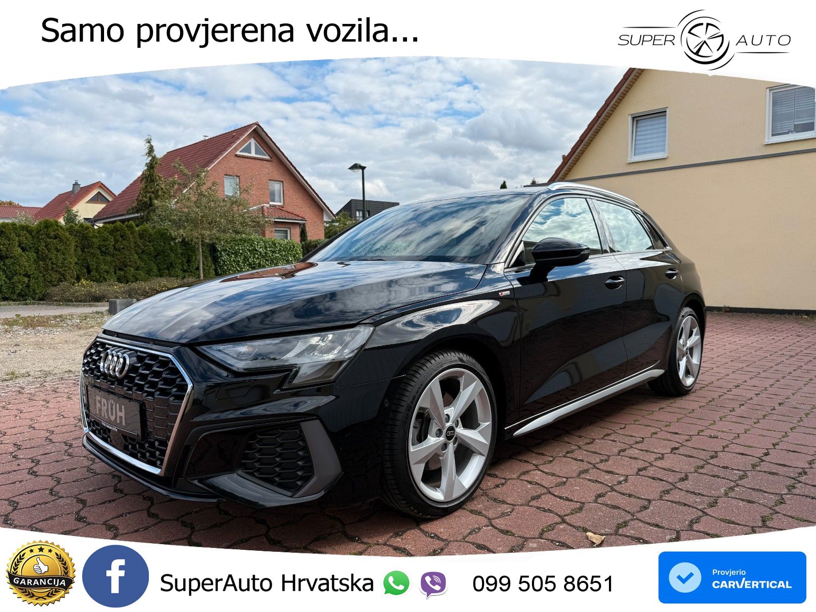 Audi A3 40 TFSI (190 KS) quattro S tronic S line LED+GR SJED+ACC