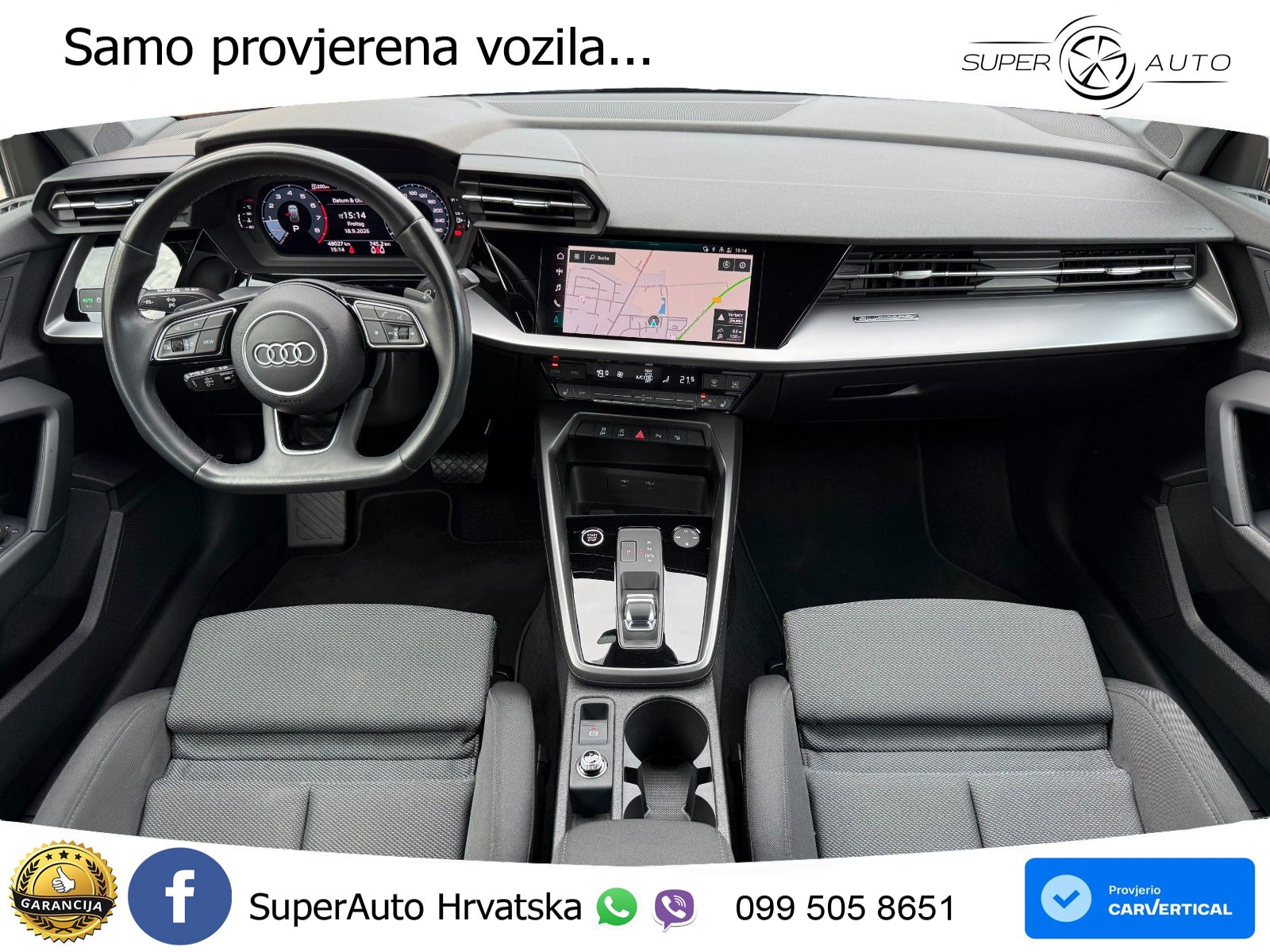 Audi A3 40 TFSI (190 KS) quattro S tronic S line LED+GR SJED+ACC