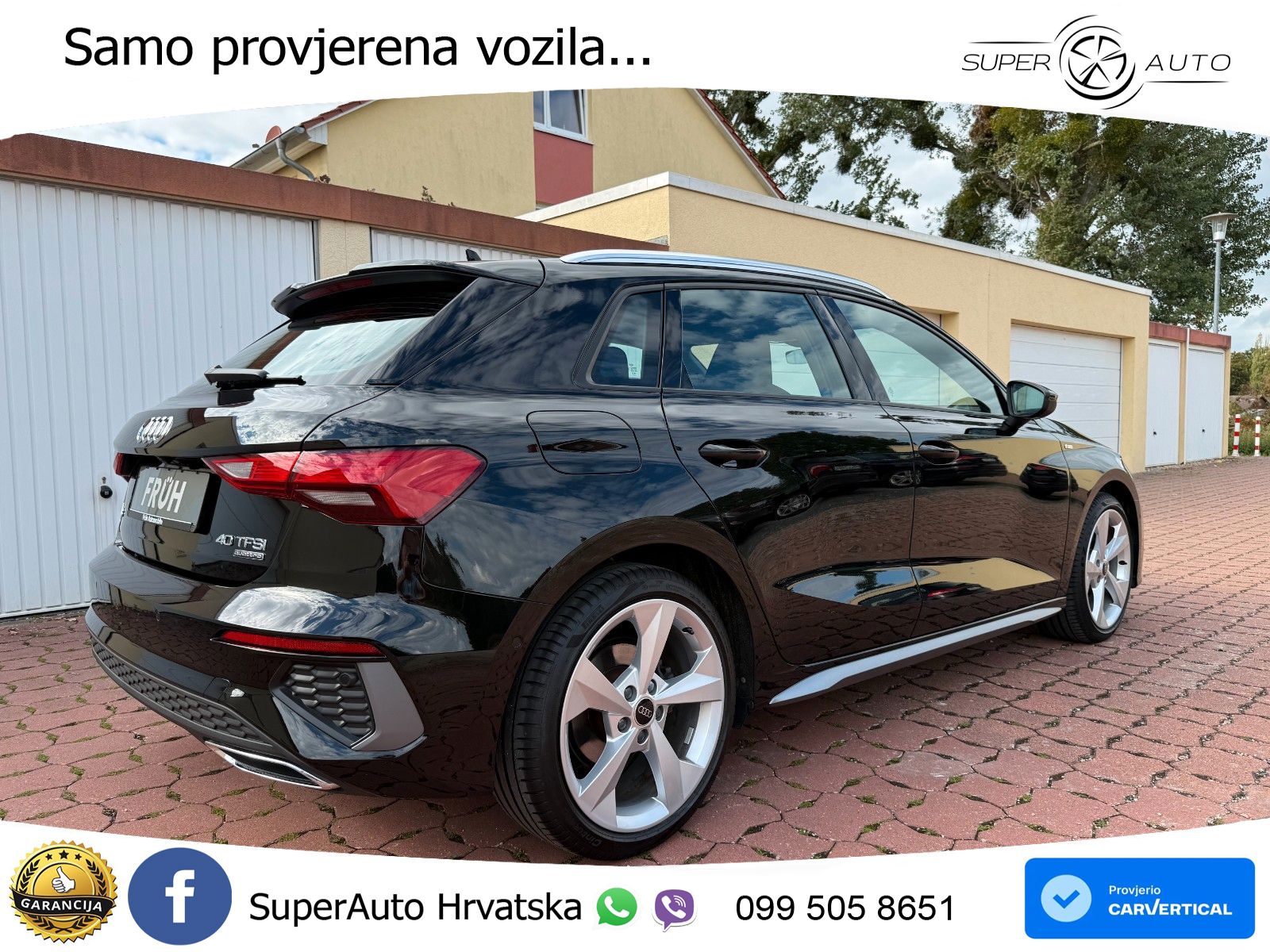 Audi A3 40 TFSI (190 KS) quattro S tronic S line LED+GR SJED+ACC