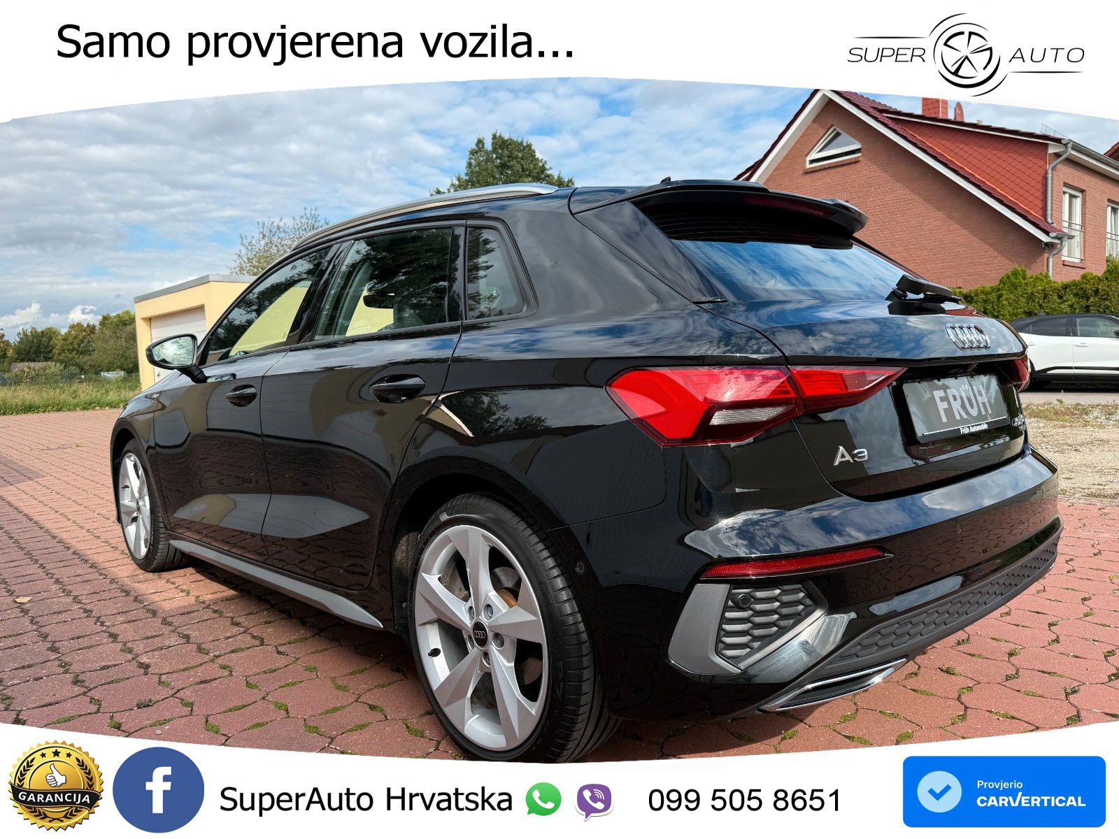 Audi A3 40 TFSI (190 KS) quattro S tronic S line LED+GR SJED+ACC