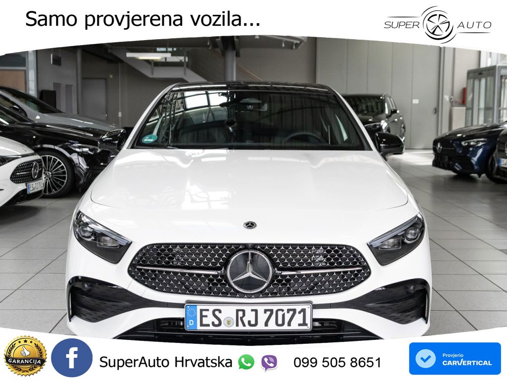 Mercedes-Benz A 200 7G-DCT AMG ACC+GR SJED+360+PANO