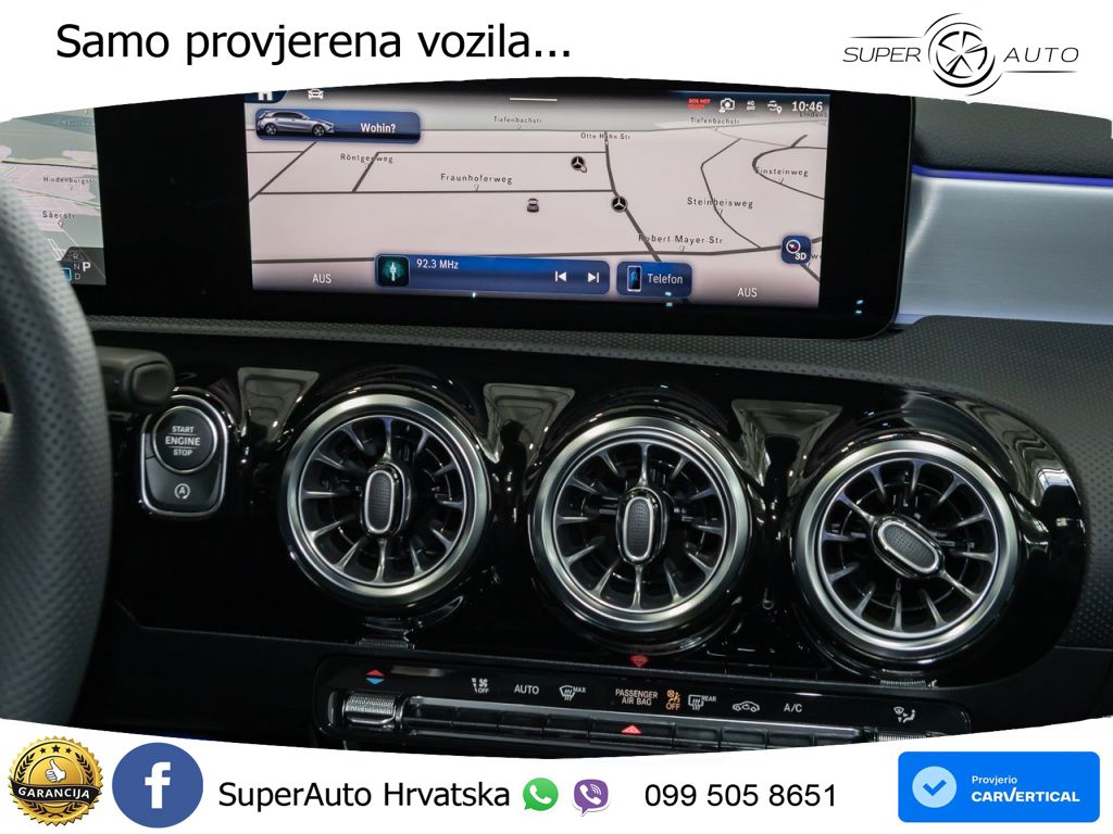 Mercedes-Benz A 200 7G-DCT AMG ACC+GR SJED+360+PANO