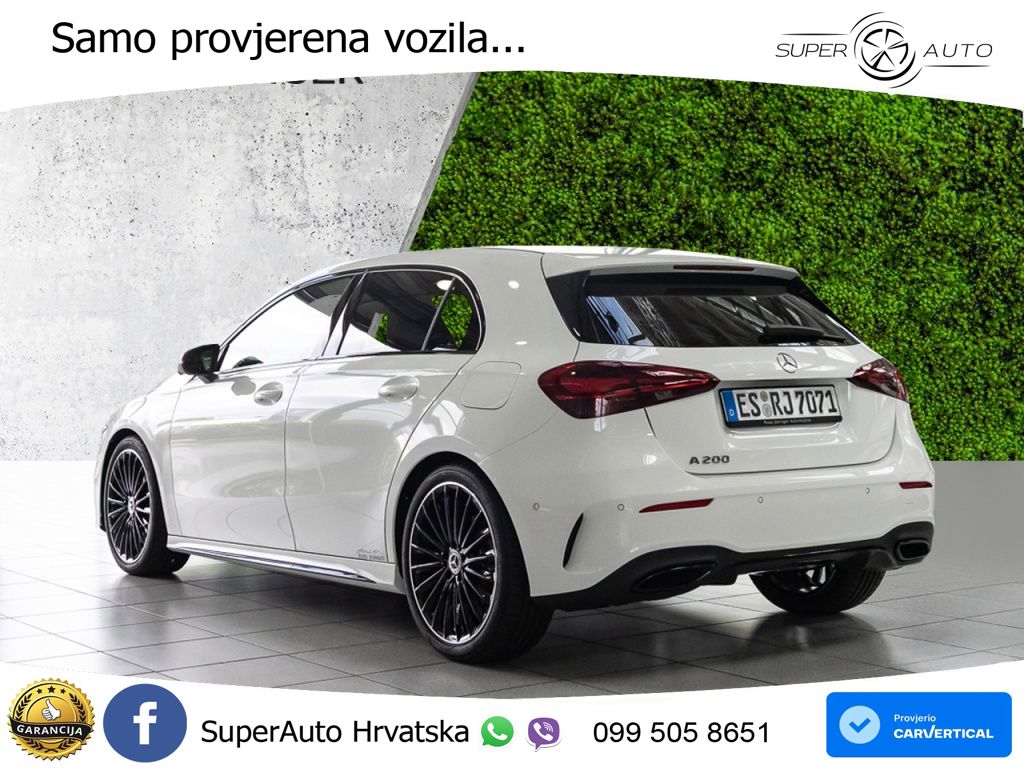 Mercedes-Benz A 200 7G-DCT AMG ACC+GR SJED+360+PANO