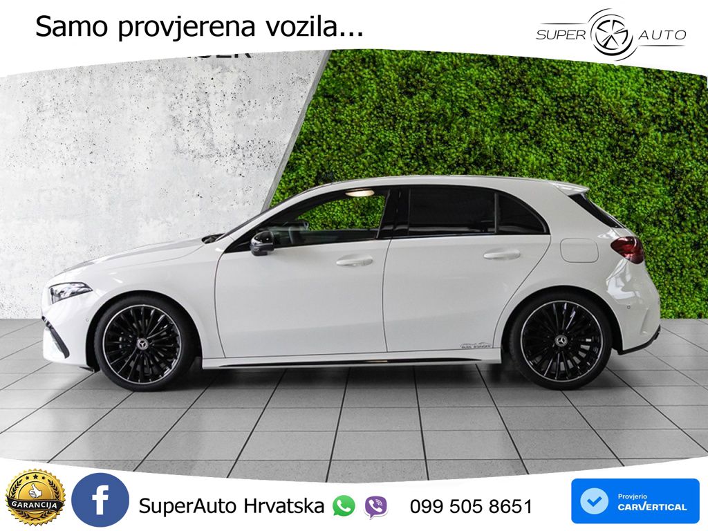 Mercedes-Benz A 200 7G-DCT AMG ACC+GR SJED+360+PANO