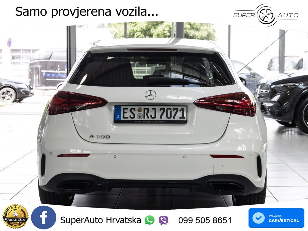 Mercedes-Benz A 200 7G-DCT AMG ACC+GR SJED+360+PANO