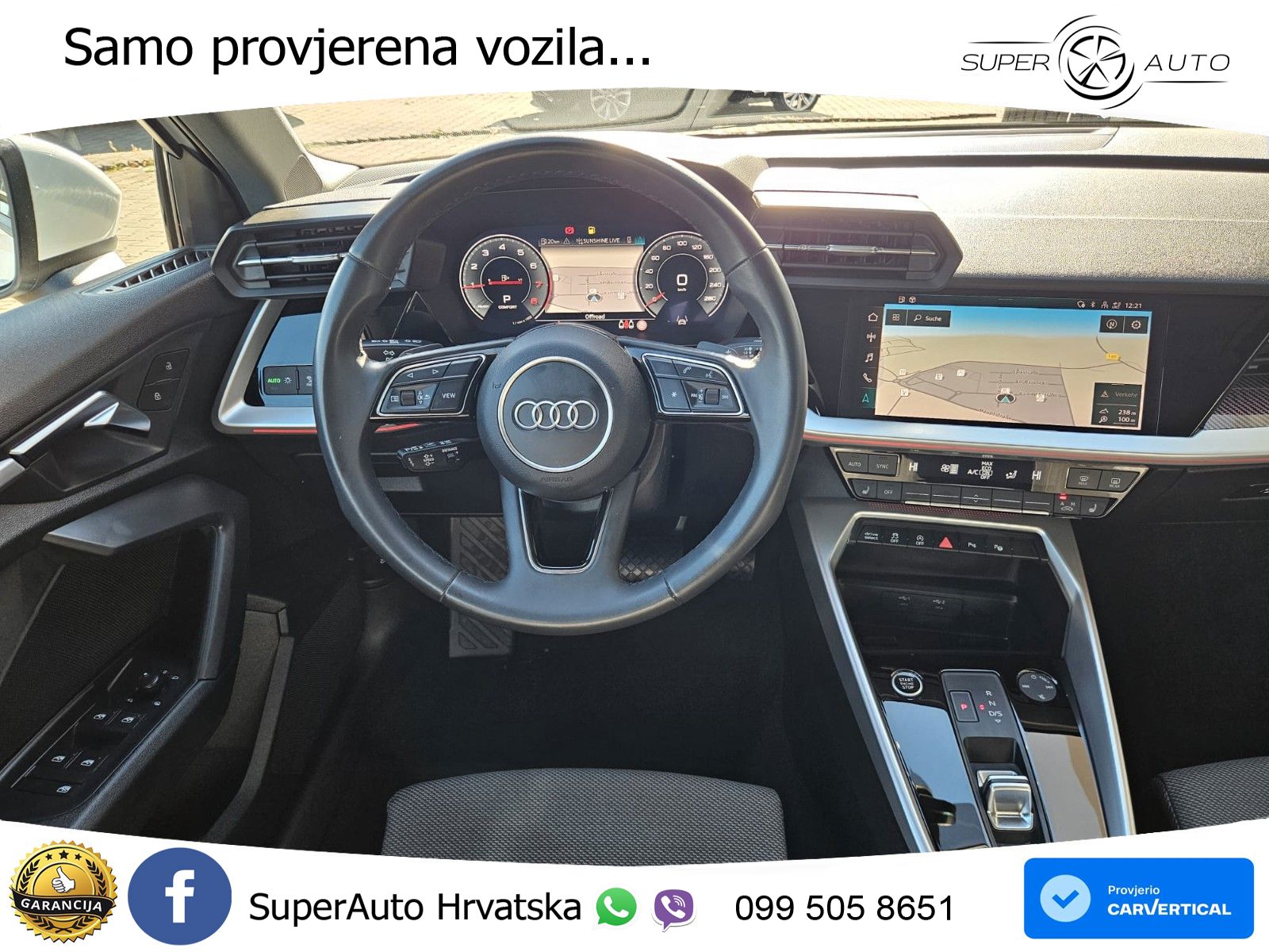 Audi A3 35 TFSI (150 KS) S tronic LED+GR SJED+ACC