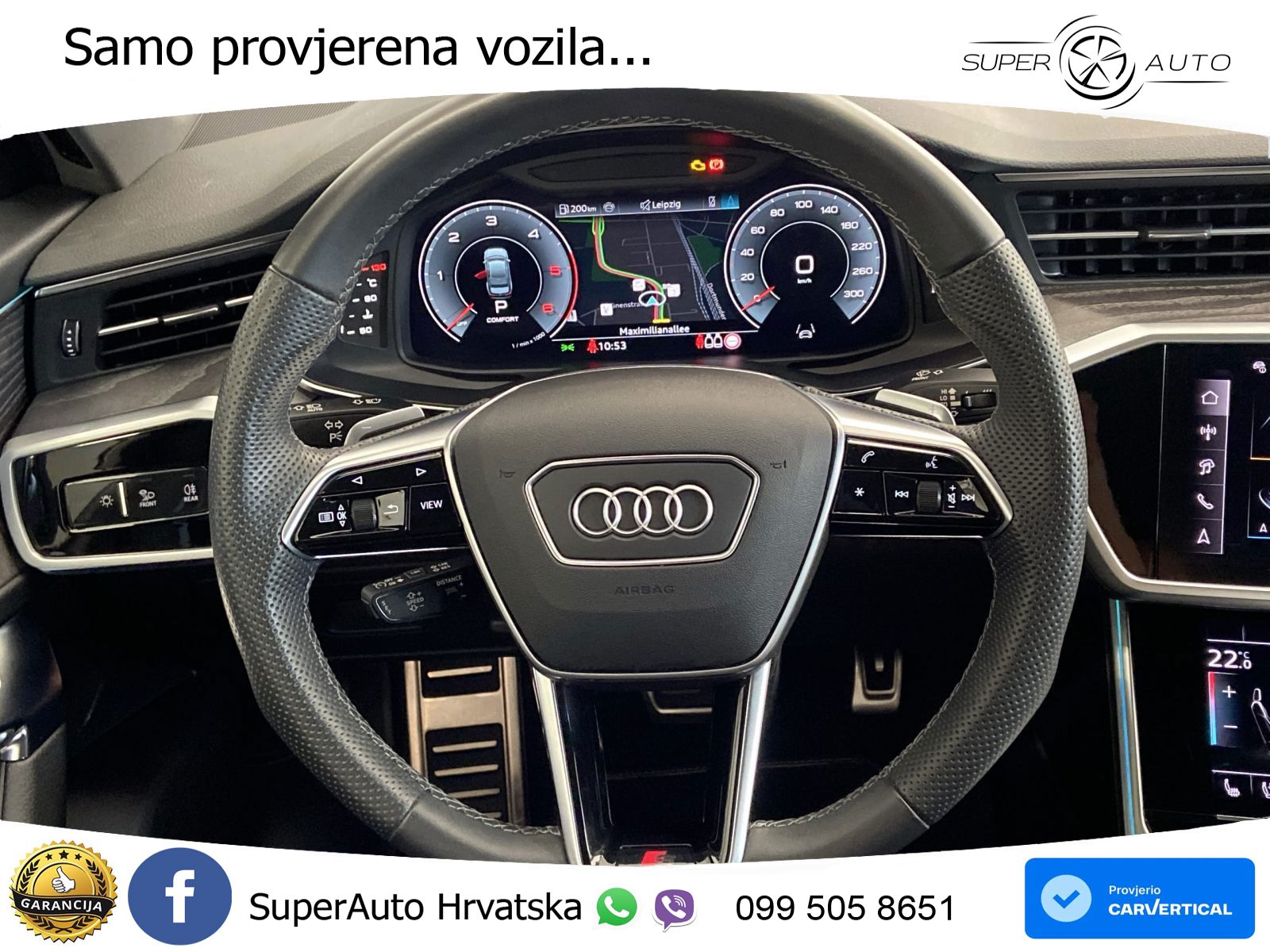 Audi A6 40 TDI (204 KS) S tronic S line LED+GR SJED+ACC