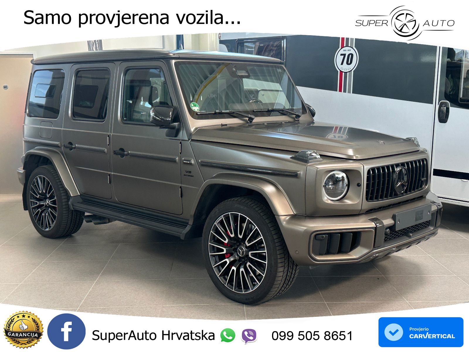 Mercedes AMG G 63 Long V8 (585 KS) 4MATIC 9G-TRONIC AMG SPEEDSHIFT TCT