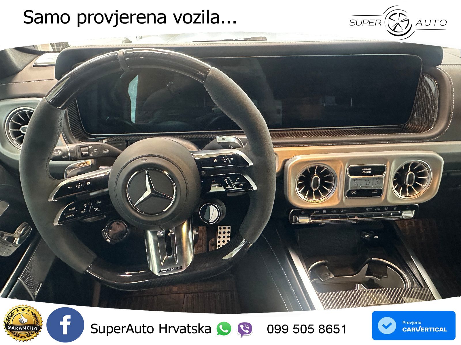 Mercedes AMG G 63 Long V8 (585 KS) 4MATIC 9G-TRONIC AMG SPEEDSHIFT TCT