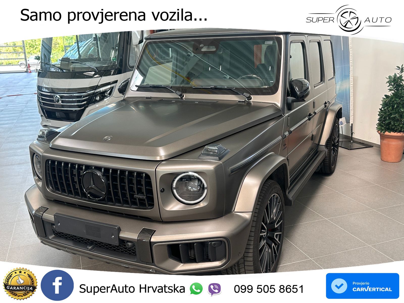 Mercedes AMG G 63 Long V8 (585 KS) 4MATIC 9G-TRONIC AMG SPEEDSHIFT TCT