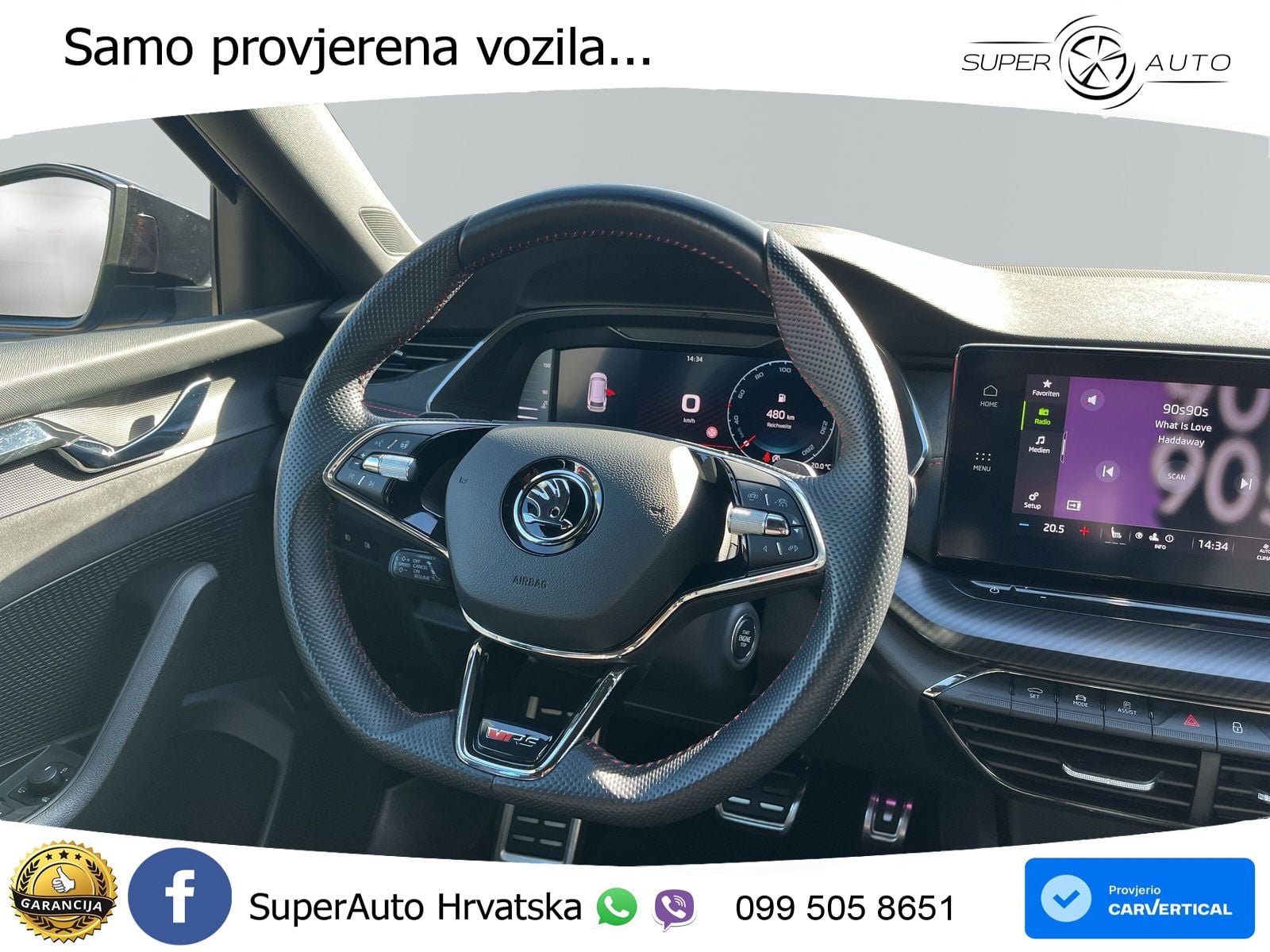 Škoda Octavia Combi RS 2.0 TDI (200 KS) DSG MATRIX+GR SJED+KAM
