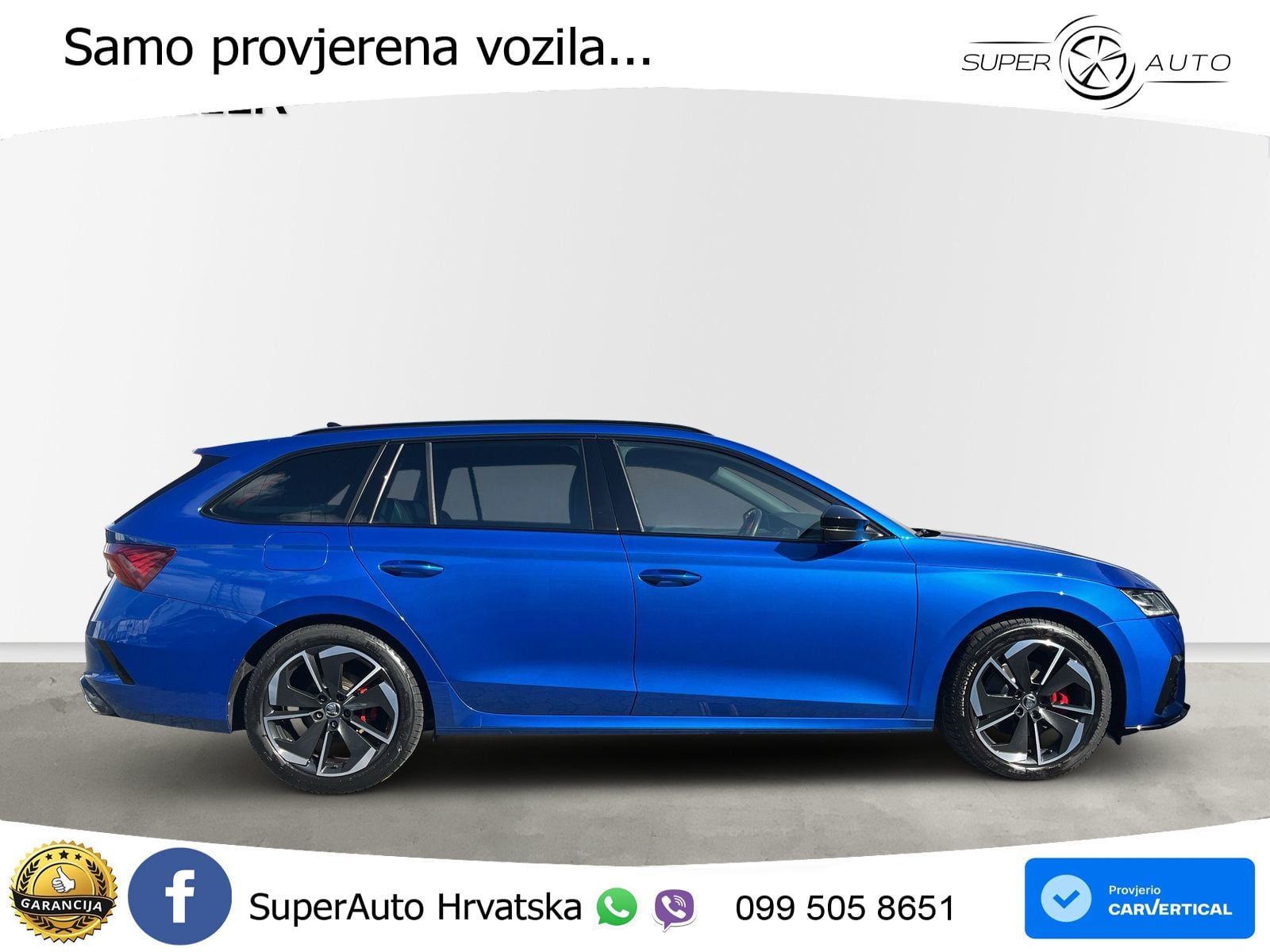 Škoda Octavia Combi RS 2.0 TDI (200 KS) DSG MATRIX+GR SJED+KAM