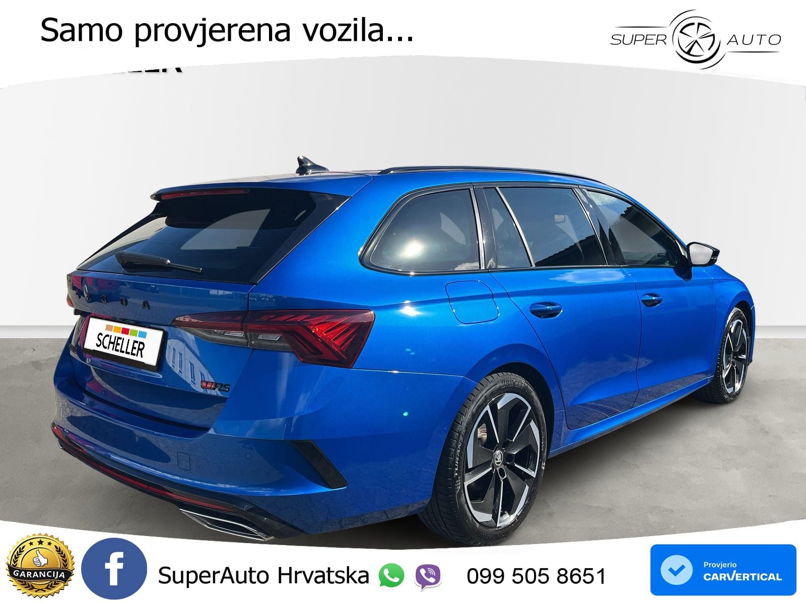 Škoda Octavia Combi RS 2.0 TDI (200 KS) DSG MATRIX+GR SJED+KAM