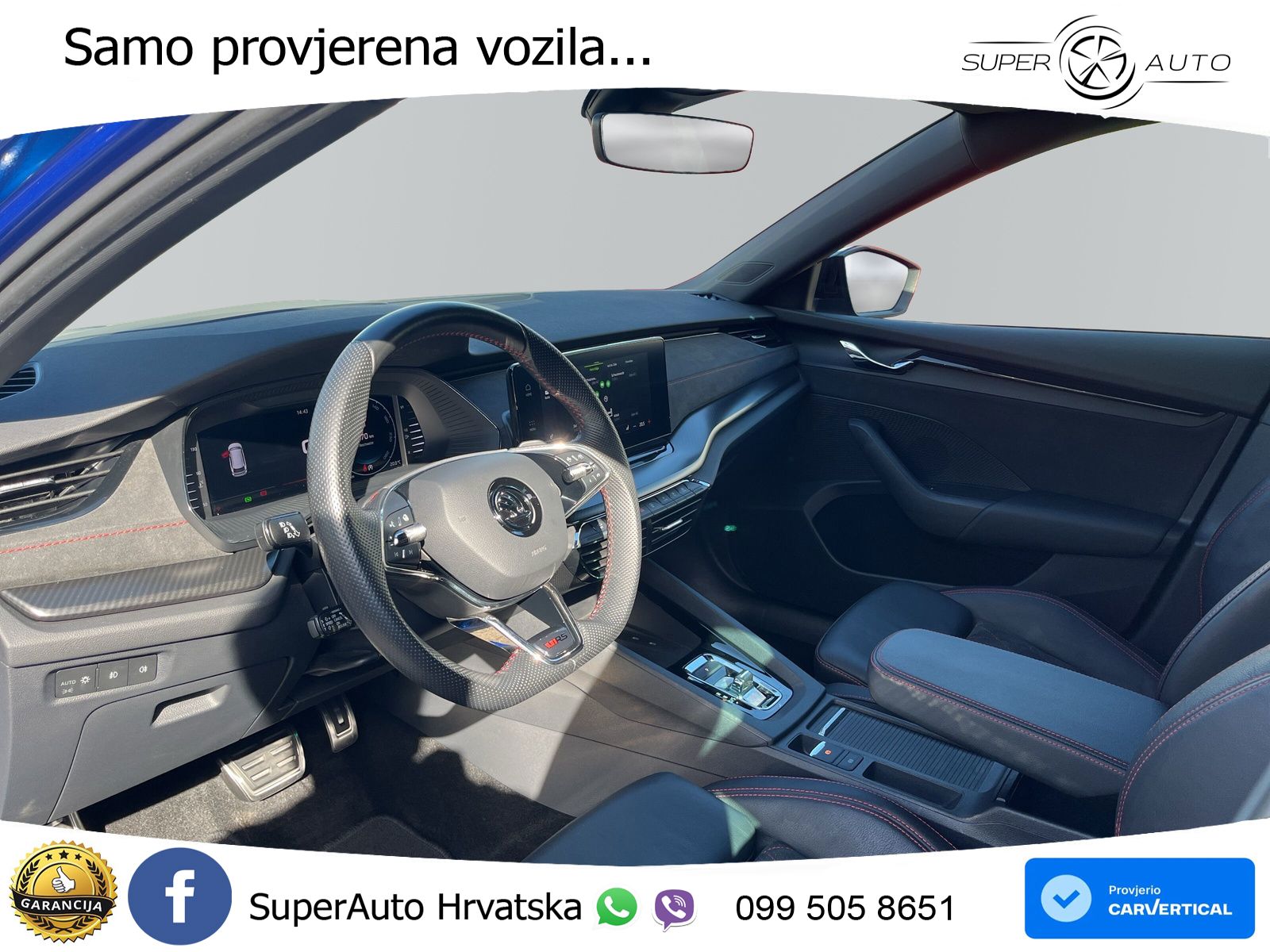 Škoda Octavia Combi RS 2.0 TDI (200 KS) DSG MATRIX+GR SJED+KAM